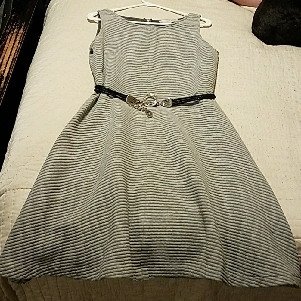Loft fit and flare dress